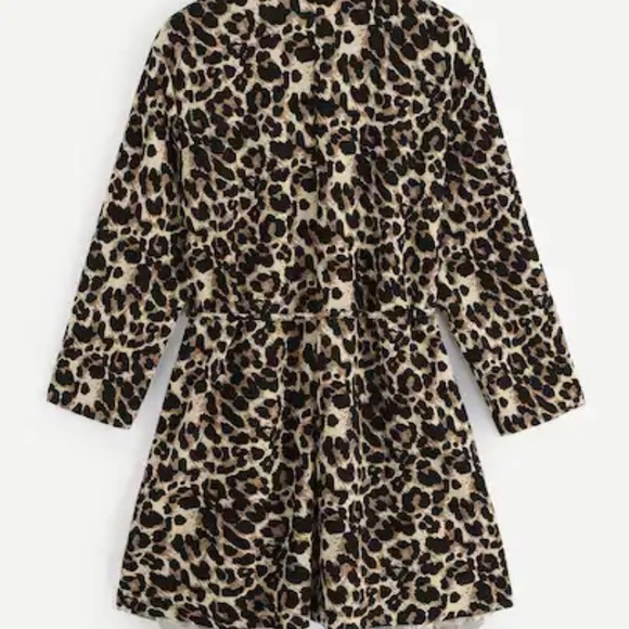 ❗️1 LEFT❗️ Boho Waterfall Leopard Cardigan Casual - Picture 3 of 3